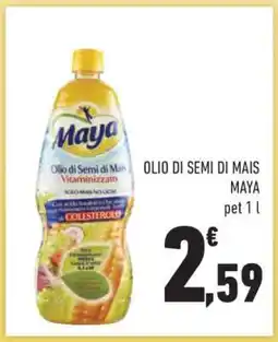 Conad Olio di semi di mais Maya offerta