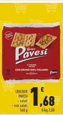 Conad CRACKER PAVESI offerta