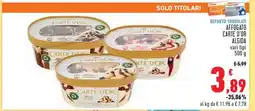 Conad AFFOGATO CARTE D’OR ALGIDA offerta