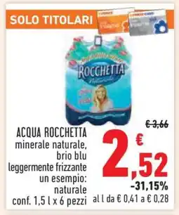 Conad ACQUA ROCCHETTA offerta
