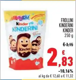 Conad Frollini Kinderini Kinder offerta