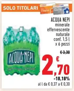 Conad ACQUA NEPI offerta