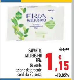 Conad Salviette MilleusiPiù Fria offerta