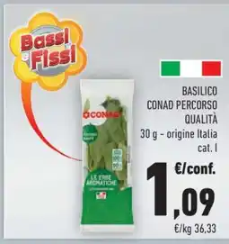 Conad BASILICO CONAD PERCORSO QUALITÀ offerta