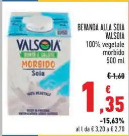 Conad Bevanda alla Soia Valsoia offerta