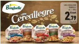 Conad LINEA CEREALLEGRE BONDUELLE offerta