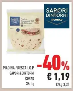 Conad PIADINA FRESCA I.G.P offerta