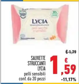 Conad SALVIETTE STRUCCANTI LYCIA offerta