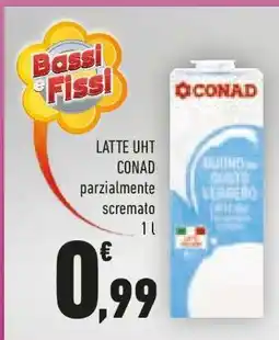 Conad LATTE UHT CONAD offerta