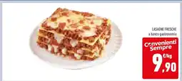 Conad LASAGNE FRESCHE offerta