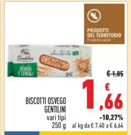 Conad BISCOTTI OSVEGO GENTILINI offerta