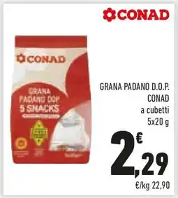 Conad Grana Padano D.O.P. CONAD offerta