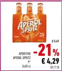 Conad Aperitivo APEROL Spritz offerta