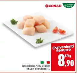 Conad Bocconcini di petto di pollo offerta