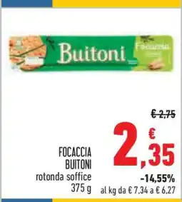 Conad FOCACCIA BUITONI offerta