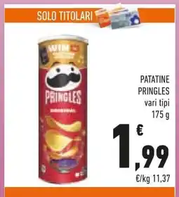 Conad Patatine Pringles offerta