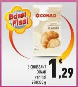 Conad 6 CROISSANT CONAD offerta