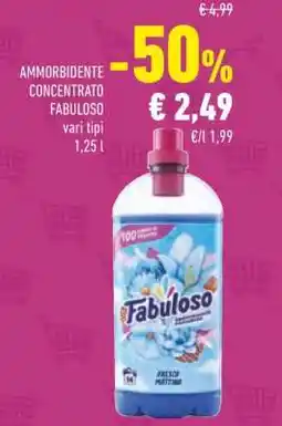 Conad Ammorbidente Concentrato Fabuloso offerta