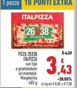 Conad PIZZA 26X38 ITALPIZZA offerta