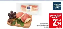 Conad TOMINI CON SPECK SAPORI&DINTORNI CONAD offerta