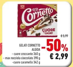 Conad Gelati Cornetto Algida offerta