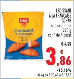 Conad Croissant à la française Schär offerta