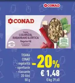 Conad TISANA CONAD offerta