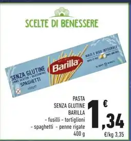 Conad PASTA SENZA GLUTINE BARILLA offerta