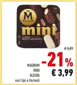 Conad MAGNUM MINI ALGIDA offerta
