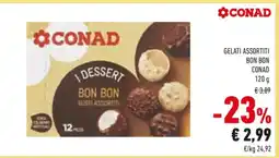 Conad GELATI ASSORTITI BON BON offerta