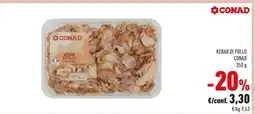 Conad Kebab di Pollo Conad offerta