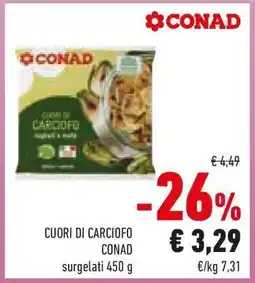 Conad Cuori di carciofo offerta