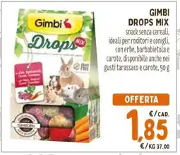 Conad GIMBI DROPS MIX offerta
