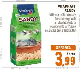 Conad VITAKRAFT SANDY offerta