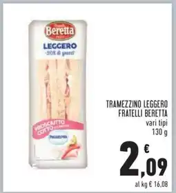 Conad TRAMEZZINO LEGGERO FRATELLI BERETTA offerta