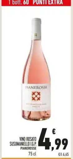 Conad VINO ROSATO SUSUMANIELLO I.G.P. PIANEROSSE offerta