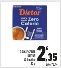 Conad DOLCIFICANTE DIETOR offerta