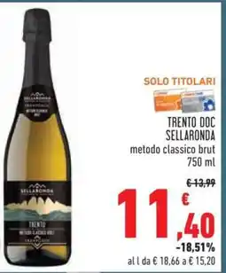 Conad Trento DOC Sellaronda offerta
