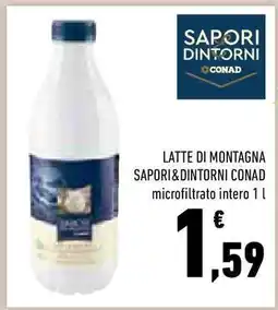 Conad LATTE DI MONTAGNA SAPORI&DINTORNI CONAD offerta
