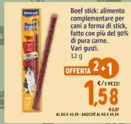 Conad VITAKRAFT BEEF STICK offerta