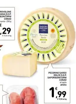 Conad PECORINO SARDO DOLCE D.O.P. SAPORI&DINTORNI CONAD offerta