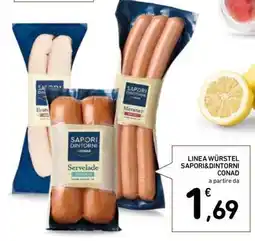 Conad LINEA WÜRSTEL SAPORI&DINTORNI CONAD offerta