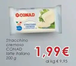 Conad Stracchino cremoso CONAD offerta