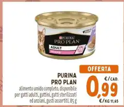 Conad Purina Pro Plan offerta