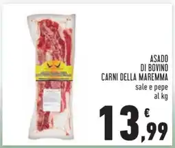 Conad ASADO DI BOVINO CARNI DELLA MAREMMA offerta
