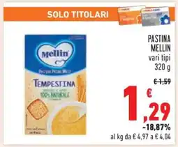 Conad PASTINA MELLIN offerta