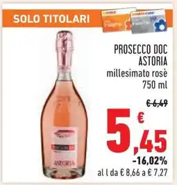 Conad PROSECCO DOC ASTORIA offerta