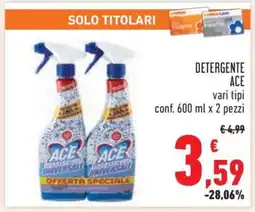 Conad DETERGENTE ACE offerta