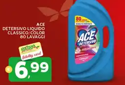 Extra Supermercati Ace detersivo liquido classico/color offerta
