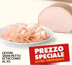 Extra Supermercati Levoni gran petto di tacchino offerta